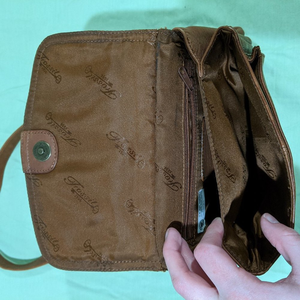 Genuine Leather Fossil Crossbody Purse 75082 - Picture 5 of 8